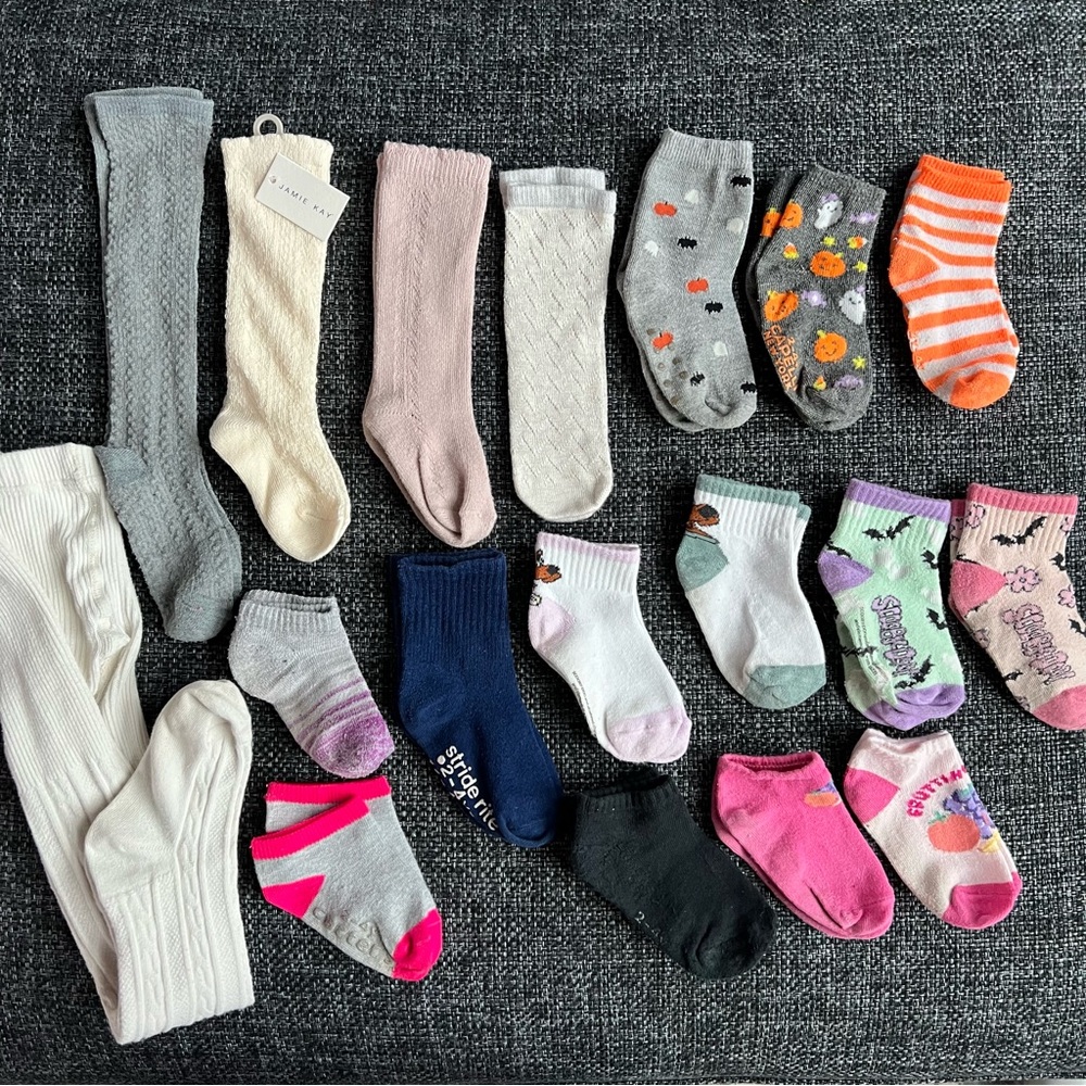 Toddler Socks and Tight Bundle- Sizes 2-4 Years